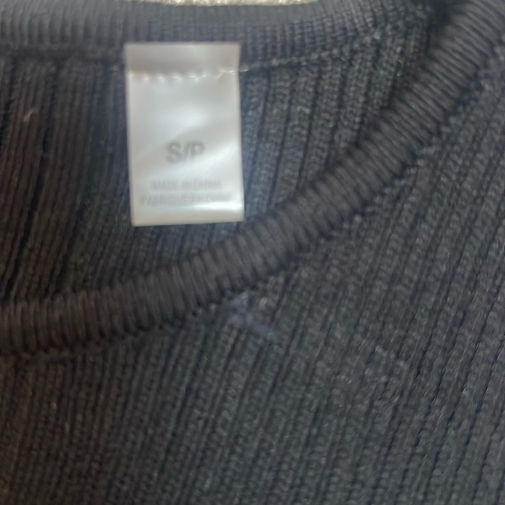 Brand New With Tags Tahari Sleeveless Ribbed Top S/P